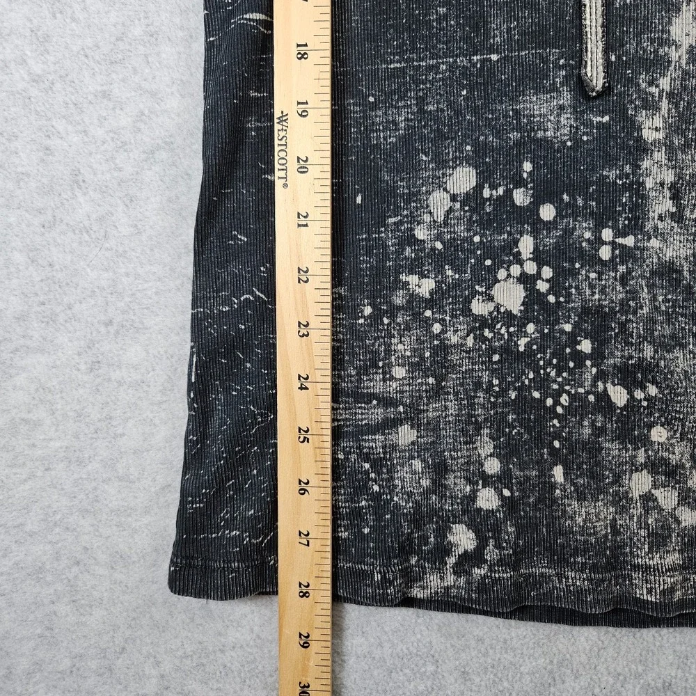 Salvage Womens VTG Y2k Affliction Style Grunge Thrashed Scoop Neck Tank Top Sz L - Picture 5 of 8